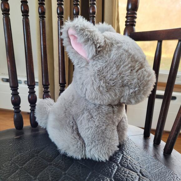 World's Softest Plush Gray Bunny Stuffed Animal Easter Rabbit - Picture 2 of 12